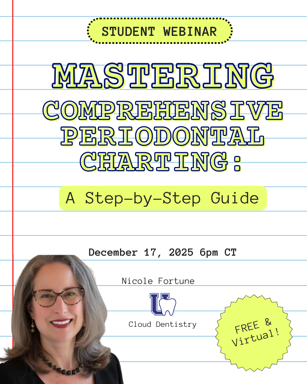 Webinar: Mastering Periodontal Charting, a Step by Step Guide! thumbnail