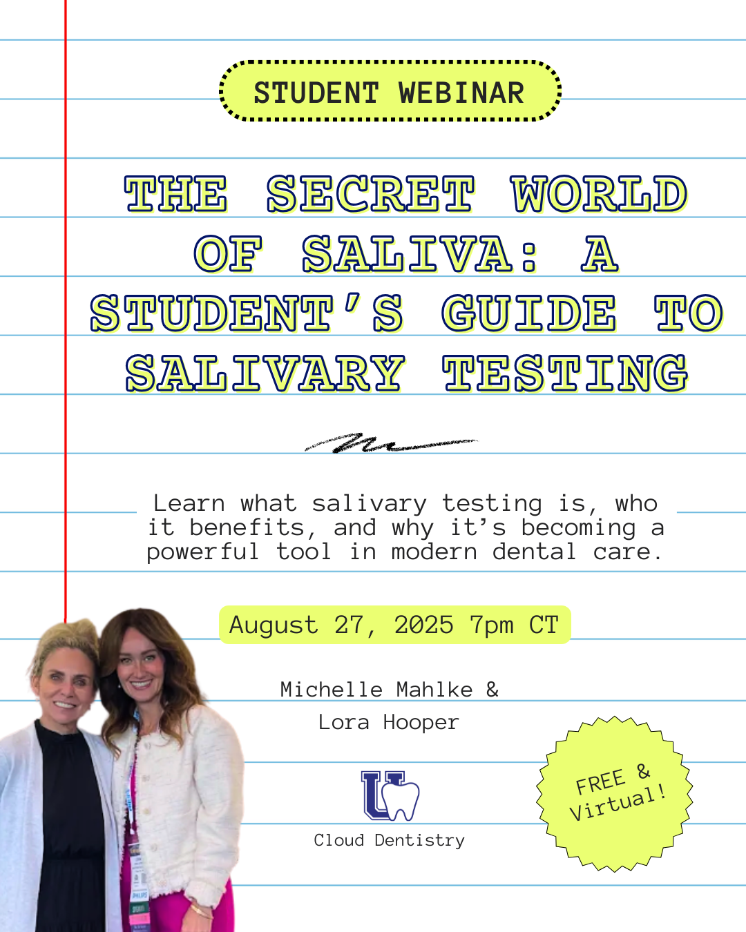 Student Webinar: The Secret World of Saliva: A Student's Guide to Salivary Testing thumbnail