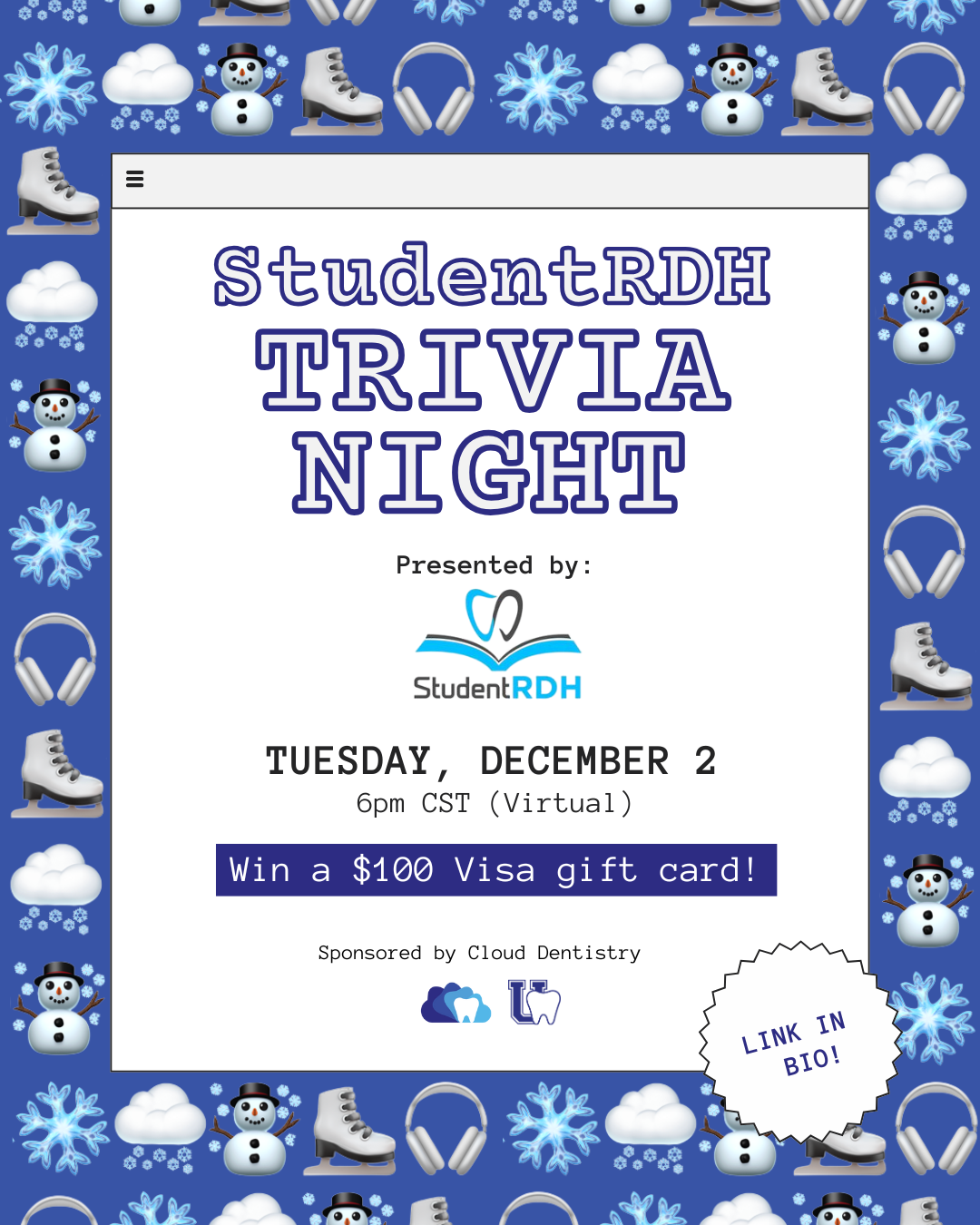 December 2nd Trivia Night thumbnail