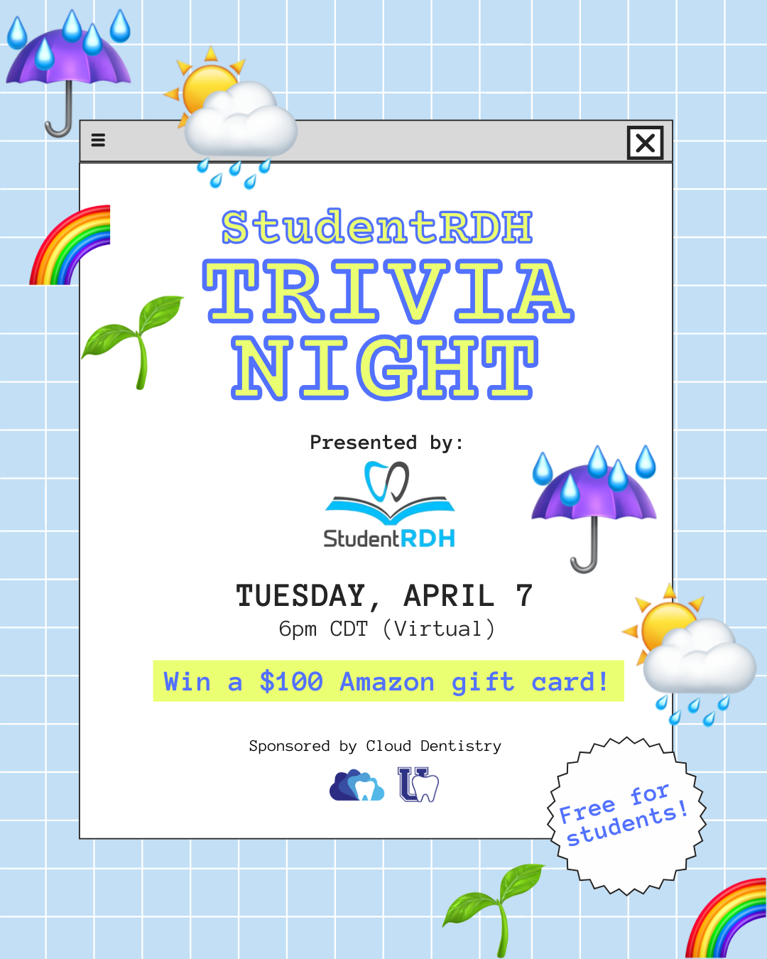 April Trivia Night :  Win $100 Gift card! thumbnail