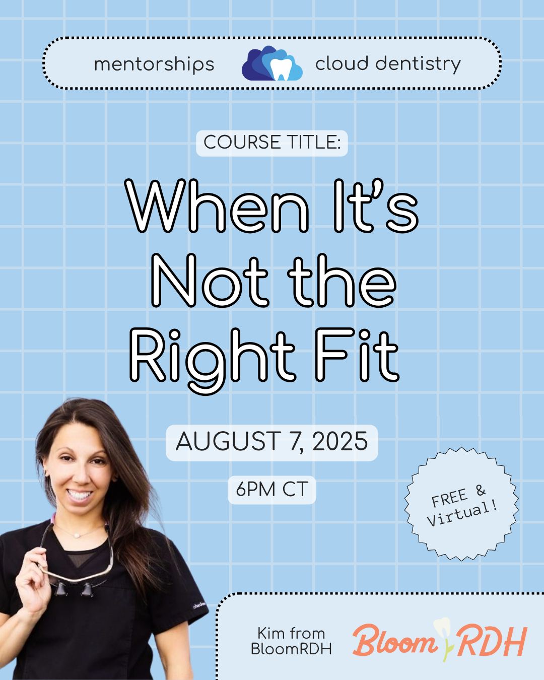Group Mentorship with BloomRDH: When its Not the Right Fit thumbnail